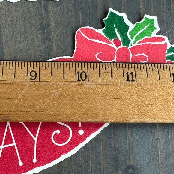 Vintage die cut snowman family 
7 pieces - Picture 6 of 9